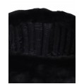 Шапка-ушанка (мутон искусственный) чёрная купить в Арзамасе